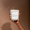 Sweet Water Decor Palo Santo Patchouli 15oz Tan Matte Jar Candle - 2 of 3