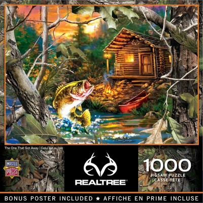 MasterPieces Realtree The One That Got Away 1000 Piece Jigsaw Puzzle