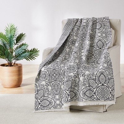 Coronado  Floral Quilted Throw - Levtex Home