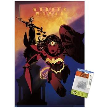 Trends International DC Comics: Dark Artistic - Wonder Woman Unframed Wall Poster Prints