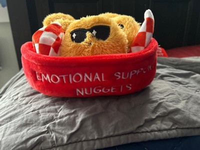 Emotional Support Chicken Nuggets – Squishy Plush Nuggets by What