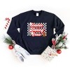 Simply Sage Market Women's Graphic Sweatshirt  Cookie Baking Crew Checkered - 3 of 4