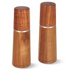 Cole & Mason 7.28" 2pc Ceramic/Acacia/Steel Marlow Gift Set Brown/Silver: Contemporary Salt & Pepper Mills - 2 of 4