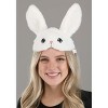 HalloweenCostumes.com One Size   Adult White Bunny Face Headband Halloween Costume Accessory, White/Pink/Black - 2 of 4