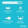 Intex ZR200 Rechargeable Cordless Swimming Pool and Spa Vacuum Cleaner  with Telescoping Handle and 2 Interchangeable Brush Heads - 4 of 4