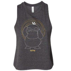Women's - Pokémon - Psyduck Spiral Graphic Racerback Tank - 1 of 3