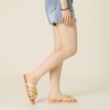 Allegra K Women's Espadrille Sunflower Decor Slip-on Strappy Beach Sandals - 4 of 4