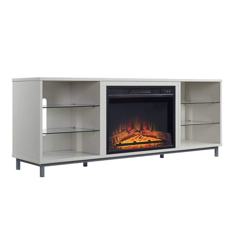 Brighton Fireplace TV Stand for TVs up to 56" - Manhattan Comfort, 5 of 12