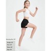 Mocamel Girls Athletic Running Shorts With Zipper Pocket Liner Dolphin Side Slit Quick Dry Sports Soccer For Teen - 4 of 4