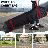 Gazebo Outdoor Pop Up Canopy Tent with Curtains 13'x13' with Mosquito Netting, 169 Square Shelter for Patio, Backyard, Party, 2-Tiered Vented Top - 3 of 4