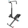 Silver Spring Foldable Manual Wheelchair Carrier Platform with Hitch Ball Mount, and Tilt Feature for Easy Roll-On Loading, 100 lb. Weight Capacity - 2 of 4