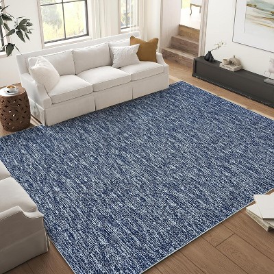 Washable Area Rug, Soft Non-Slip Modern Rug for Bedroom, Living Room, Office, Dining Room, Ultra-Thin