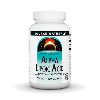 Alpha Lipoic Caps 300mg by Source Naturals, Inc.  -  120 Capsule
