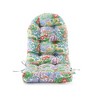 Outdoor Adirondack Chair Cushion for Patio Furniture,Tufted Thick Seat & Round High Back Rocking Oudoor Colorful Cushion, 48"x21"x4" inches,Floral - 2 of 4