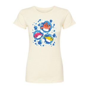 Women's - Pokémon - Tatsugiri Bubbles Fitted Graphic T-Shirt - 1 of 4