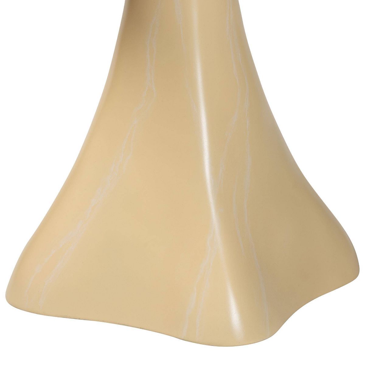 bali & pari Aponi Marbled Resin End Table Cream - thumbnail 6