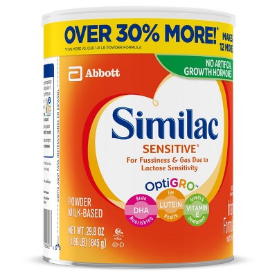 similac pro sensitive ready to feed target