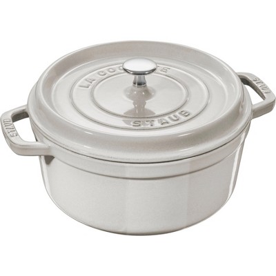 STAUB Cast Iron 7-qt Round Cocotte