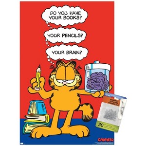 Trends International Garfield - Brain Unframed Wall Poster Prints - 1 of 4