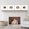 Big Dot of Happiness Forest Hedgehogs - Unframed Woodland Nursery and Kids Room Linen Paper Wall Art - Set of 4 - Artisms - 8 x 10 inches - 2 of 4