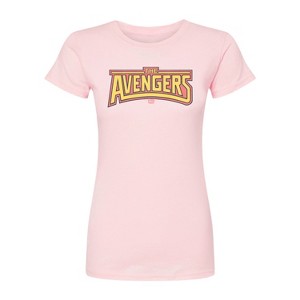 Women's - Marvel - Avengers Logo Tonal Fitted Graphic T-Shirt - 1 of 1