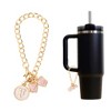 Unique Bargains Round Bow Water Cup Pendant 1 Pc - 3 of 4