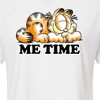 Women's - Garfield - Me Time Sketch Cropped Graphic T-Shirt - 2 of 4