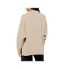 Women's Oversize Rib Knit Mock Neck Pullover - Topshop - 2 of 4