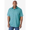 KingSize Short Sleeve Printed Sport Shirt - 4 of 4