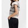 Women's Bethany Ruffle Sleeve Stripe Sweater - Another Love L - 2 of 4