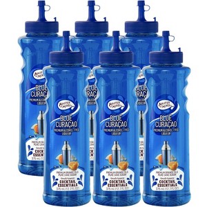 Master of Mixes Cocktail Essentials Blue Curacao Syrup - 375ml Bottle (12.7 Fl Oz) - Mixer Perfect for Bartenders and Mixologists - 1 of 3