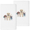 KOPIRIT Husky Dogs Hand Towels Set of 2 Soft Absorbent Decorative