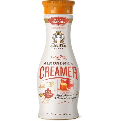 Califia Farms Dairy-Free Maple Caramel AlmondMilk Coffee Creamer - 24 fl oz