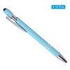 Unique Bargains Metal Black Ink Medium Point 2 in 1 Ballpoint Pen with Screen Touching Tip Style 1 12 Pcs - 3 of 4