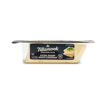 Tillamook Cracker Cuts Extra Sharp White Cheddar Cheese - 6.5oz/24ct