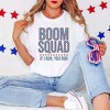 Simply Sage Market Women's Boom Squad Varsity Stars Short Sleeve Garment Dyed Tee - 2 of 2