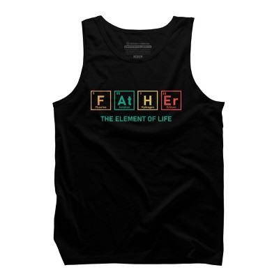 Men's Design By Humans Dad Handsome, Charming, See Also ATM By Tank Top