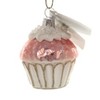 Golden Bell Collection 2.25 In Cupcake With Small Pearls Christmas Ornament Treat - 2 of 2