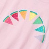 Lands' End Kids Short Sleeve Side Tie Graphic Tee - 2 of 2