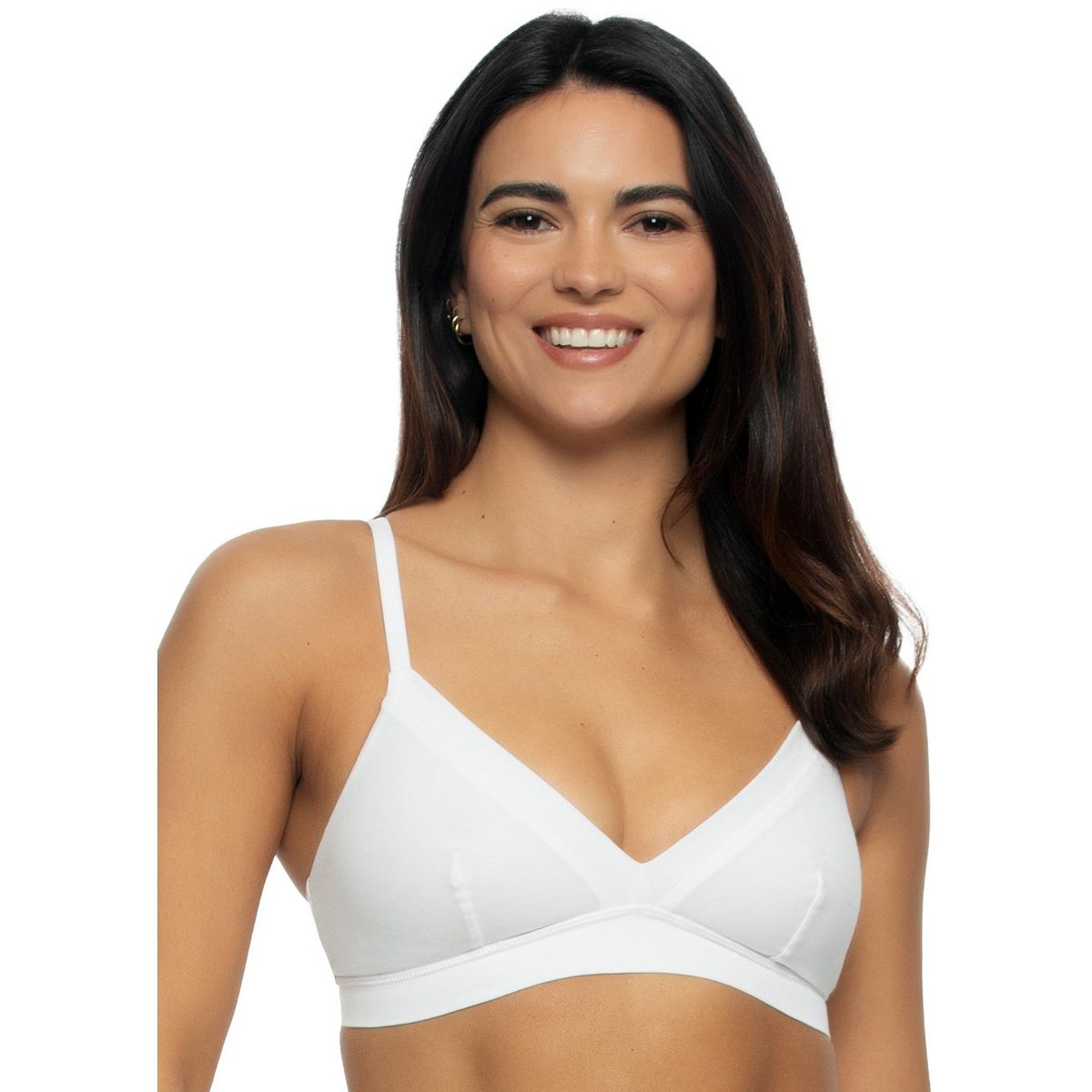 Women's Pima Cotton Wireless Bra 2-Pack - Hypoallergenic, Comfortable, Natural, Soft - Felina