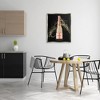 Stupell Industries Glam Fashion Champagne Bottle Splash Floating Frame Canvas Art, Gray, 25" x 31" - 3 of 4
