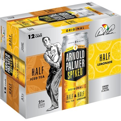 Arnold Palmer Spiked Half & Half Original Flavored Malt Beverage - 12pk/12 fl oz Cans