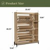 Bella Depot Shoe Cabinet with Open Shelves - 2 of 4