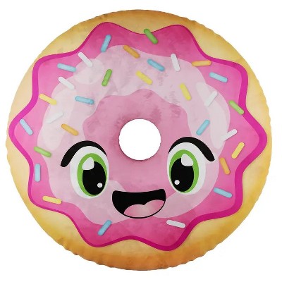 Scentco Smillow Scented Pillow “Donut,” Plush Throw Accent, 16″, Ages 3+