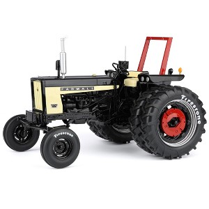 Spec Cast 1/16 IH Farmall 504 Tractor Firestone Tires & ROPS 2nd Outback Toys Exclusive 20th Century Series Black Chase FAR-001 - 1 of 4