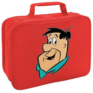 The Flintstones Fred Headshot Insulated Soft Sided Lunch Box - 1 of 4