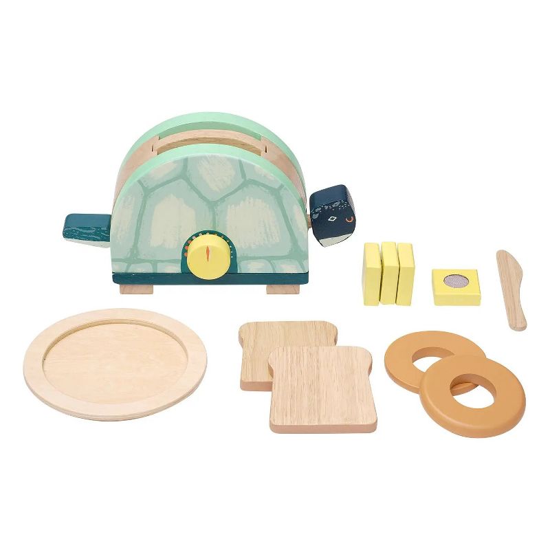 Manhattan Toy Toasty Turtle Toddler & Kids Pretend Play Cooking Toy Set, 4 of 12