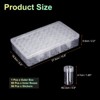 Unique Bargains PP Bead Craft Jewelry Storage Organizing Boxes with Hinged Lid 10.8" x 6.5" - 2 of 4