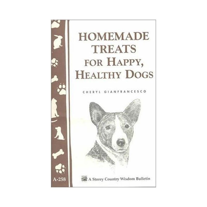Homemade Treats for Happy, Healthy Dogs - (Storey Country Wisdom Bulletin) by  Cheryl Gianfrancesco (Paperback), 1 of 2
