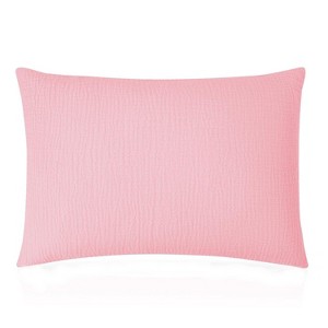 LISM Toddler Bed Pillow with Cotton Pillowcase - 1 of 4